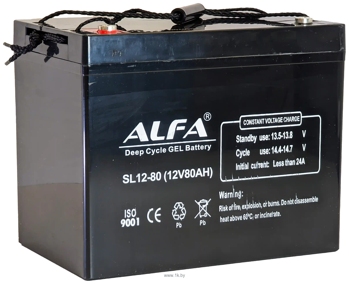 Фотографии ALFA 12V-80Ah(C20) L+ (80Ah)