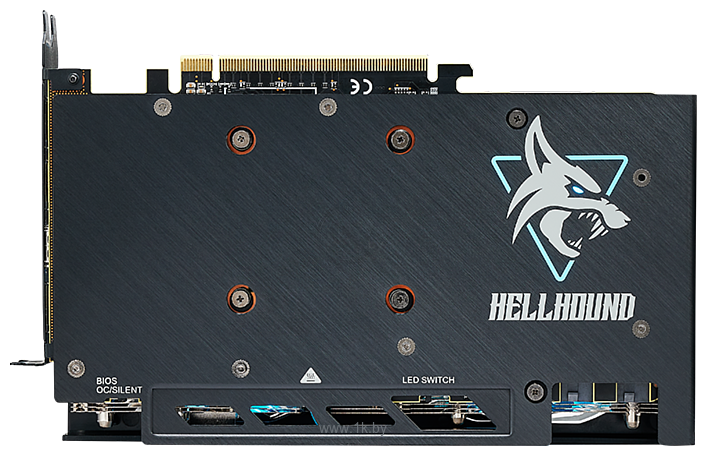 Фотографии PowerColor Hellhound AMD Radeon RX 7600 XT 16GB GDDR6 (RX 7600 XT 16G-L/OC)