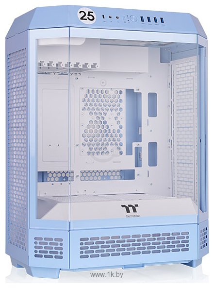 Фотографии Thermaltake The Tower 600 Hydrangea Blue CA-1Z1-00MFWN-00