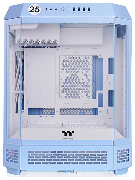 Фотографии Thermaltake The Tower 600 Hydrangea Blue CA-1Z1-00MFWN-00