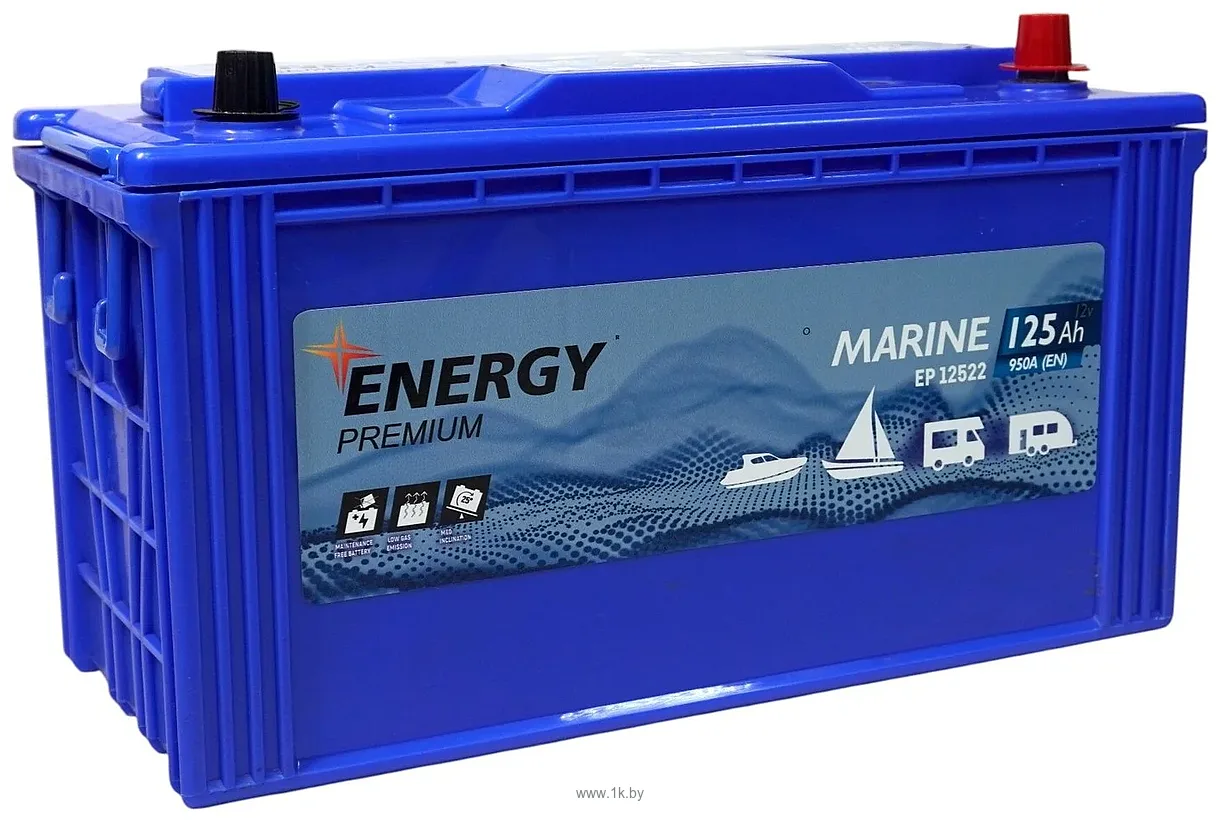 Фотографии Energy Premium Marine R+ (125Ah)