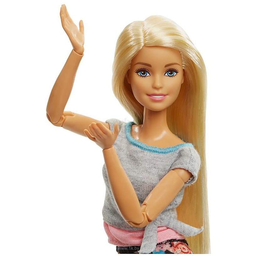 Фотографии Barbie Made To Move Doll - Original with Blonde Hair FTG81