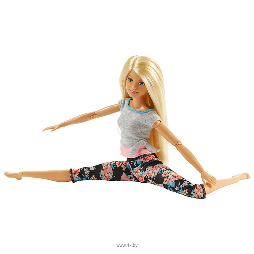 Фотографии Barbie Made To Move Doll - Original with Blonde Hair FTG81