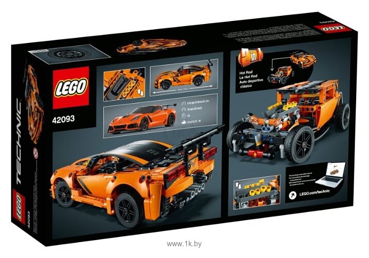 Фотографии LEGO Technic 42093 Шевроле Корветт ZR1