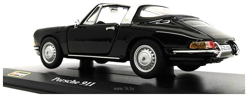 Фотографии Bburago Porsche 911 1967 18-43214 (черный)