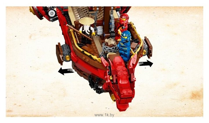 Фотографии LEGO Ninjago 71705 Летающий корабль Мастера Ву