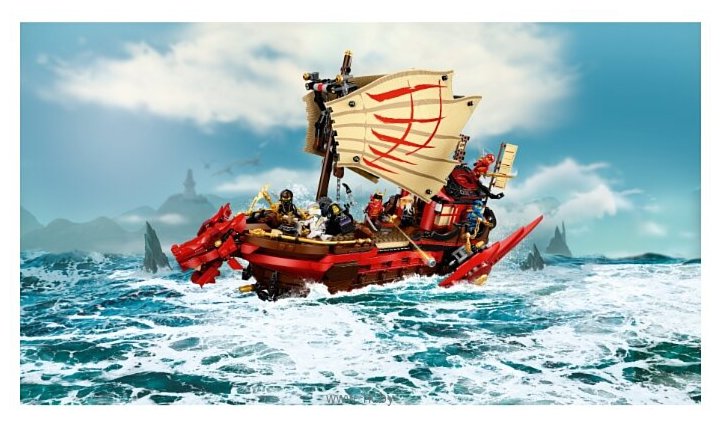 Фотографии LEGO Ninjago 71705 Летающий корабль Мастера Ву