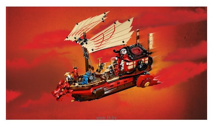 Фотографии LEGO Ninjago 71705 Летающий корабль Мастера Ву