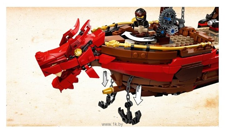 Фотографии LEGO Ninjago 71705 Летающий корабль Мастера Ву