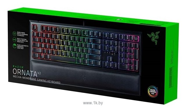 Фотографии Razer Ornata V2 black USB