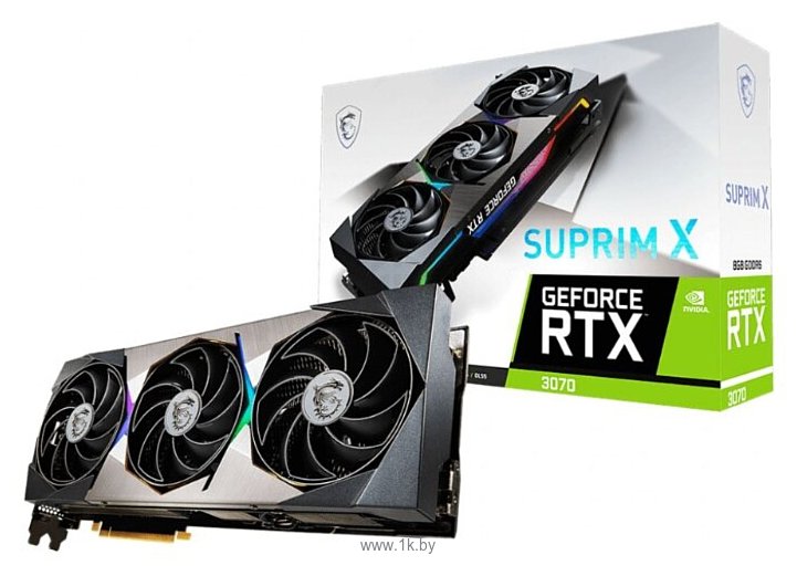 Фотографии MSI GeForce RTX 3070 SUPRIM X 8GB