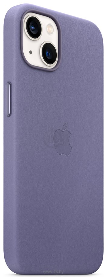 Фотографии Apple MagSafe Leather Case для iPhone 13 (сиреневая глициния)