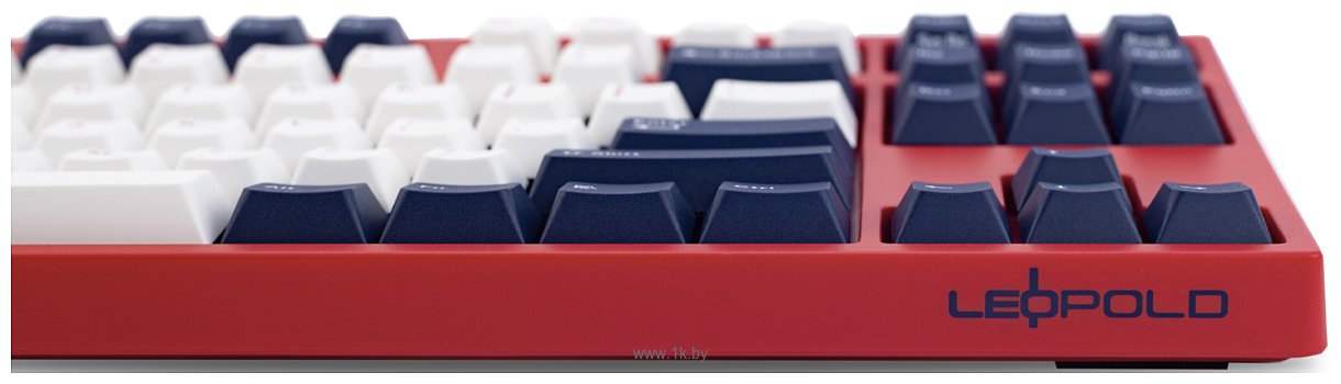 Фотографии Leopold FC750R BT White Blue Star Cherry MX Brown (без кириллицы)