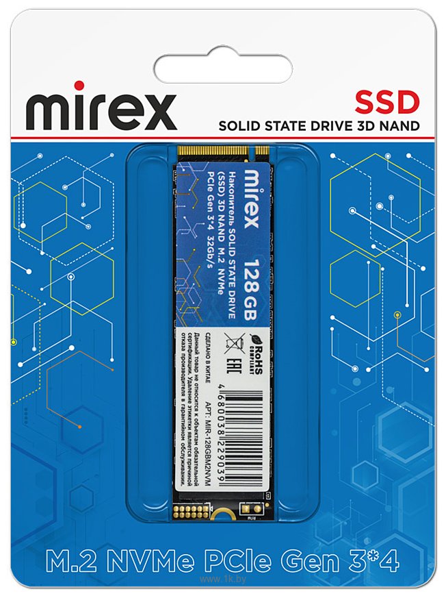 Фотографии Mirex 128GB MIR-128GBM2NVM