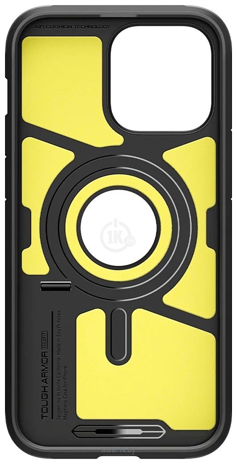 Фотографии Spigen Tough Armor (MagFit) для iPhone 14 Pro ACS04985 (черный)