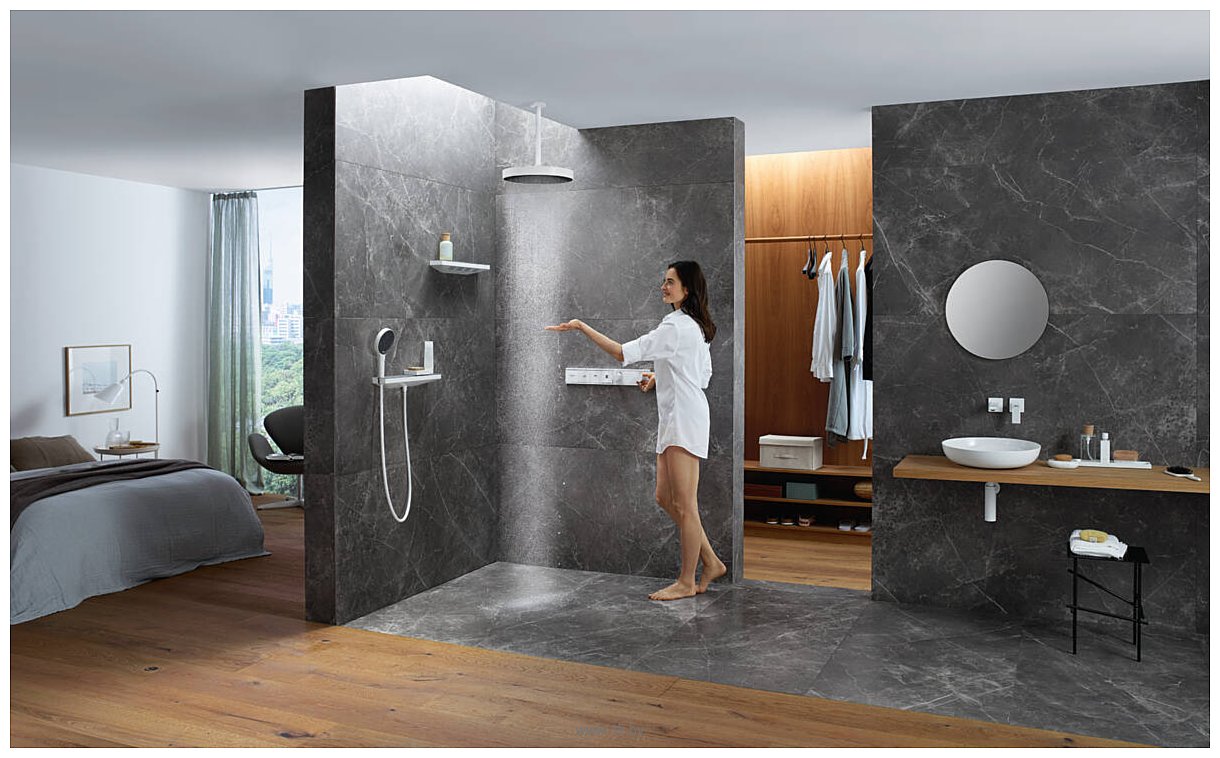 Фотографии Hansgrohe RainSelect 15381700 (белый)