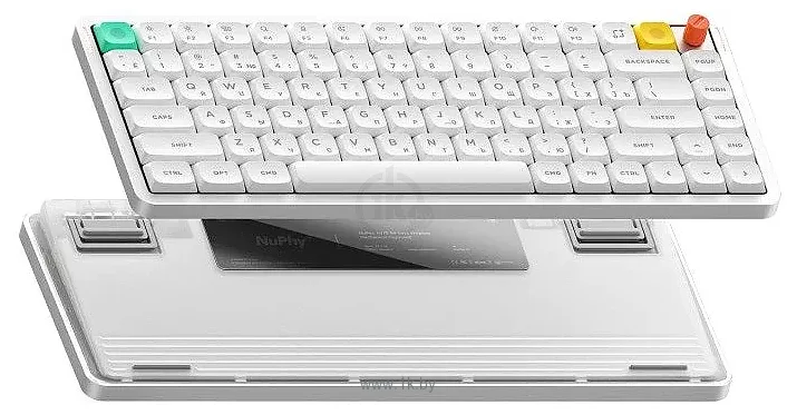 Фотографии NuPhy Air75 V3 Nova White Blush Nano Фотографии NuPhy Air75 V3 Nova White Blush Nano