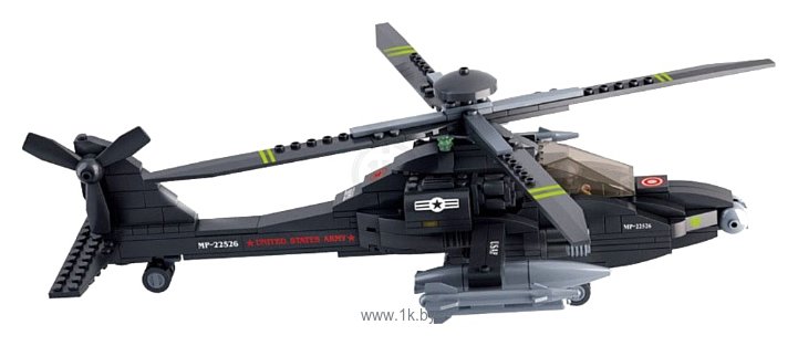 Фотографии SLUBAN Вооруженные силы M38-B0511 Апач AH-64