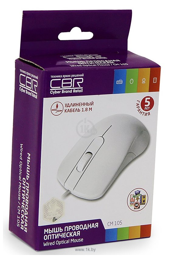 Фотографии CBR CM 105 White USB