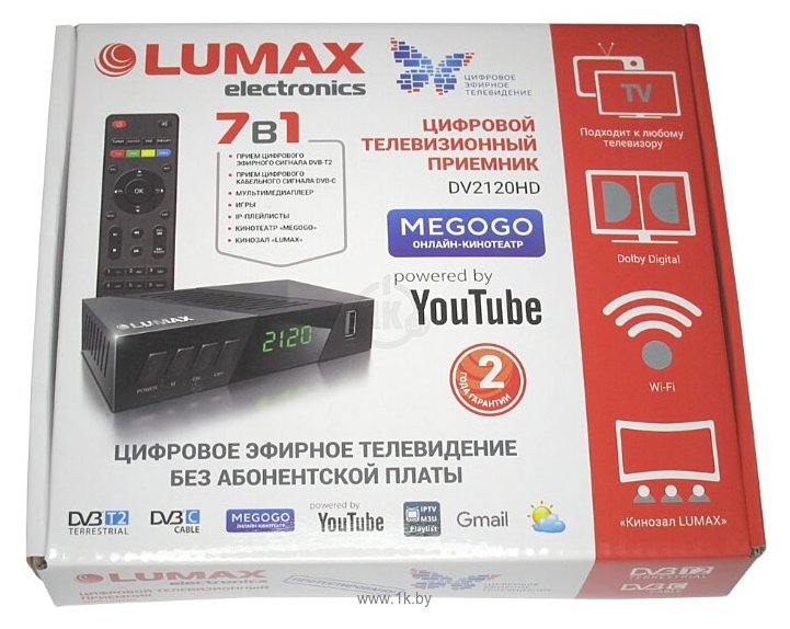 Фотографии LUMAX DV-2120HD