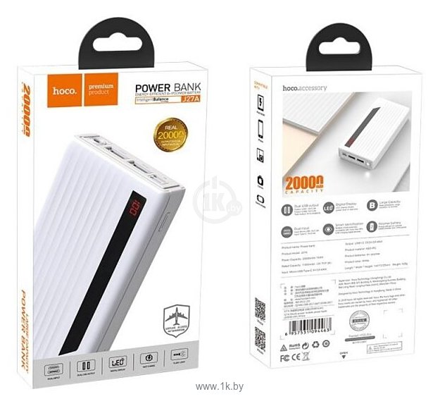 Фотографии Hoco J27A Wide energy 20000 mAh