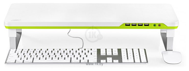 Фотографии DeepCool M-Desk F1 (белый/зеленый)