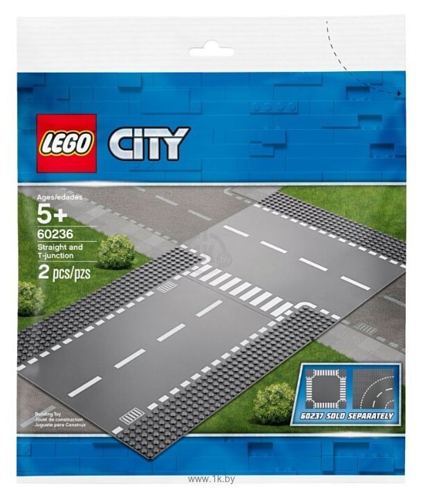 Фотографии LEGO City 60236 Т-образный перекресток