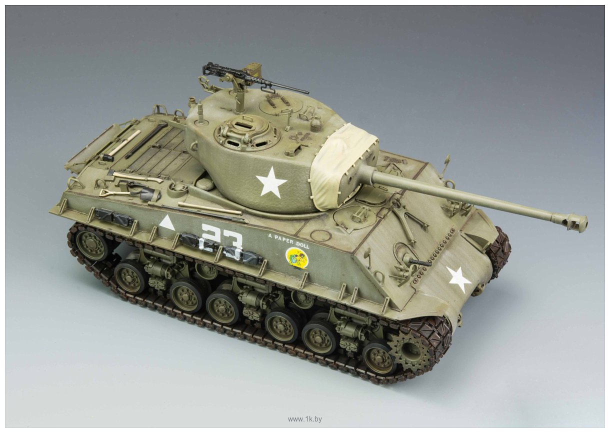 Фотографии Ryefield Model Sherman M4A3E8 with Workable Track Links 1/35 RM-5028