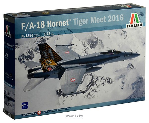Фотографии Italeri 1394 F/A-18 Hornet Tiger Meet 2016
