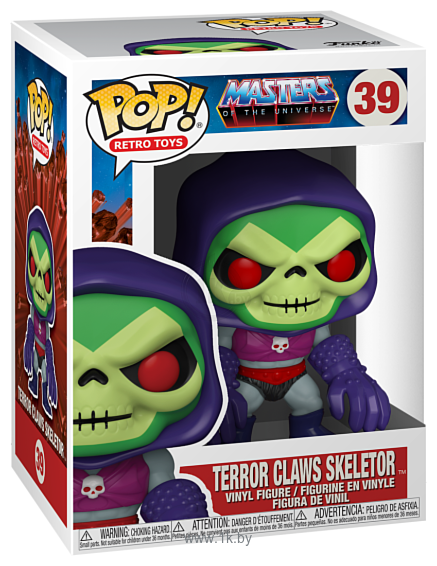 Фотографии Funko POP! Retro toys. MOTU - Skeletor w/Terror Claws 51439