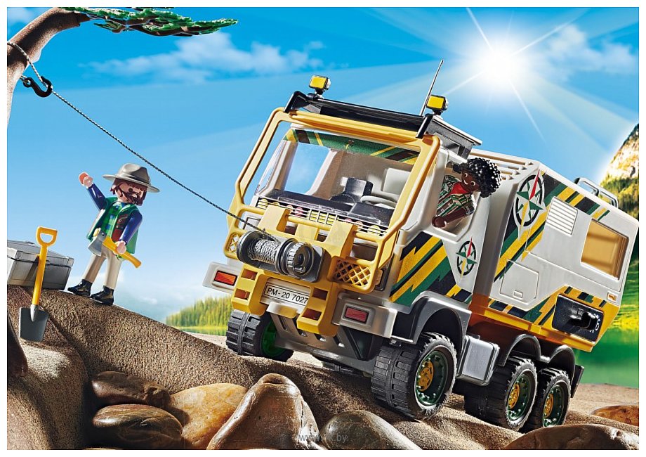 Фотографии Playmobil PM70278 Открытый экспедиционный грузовик