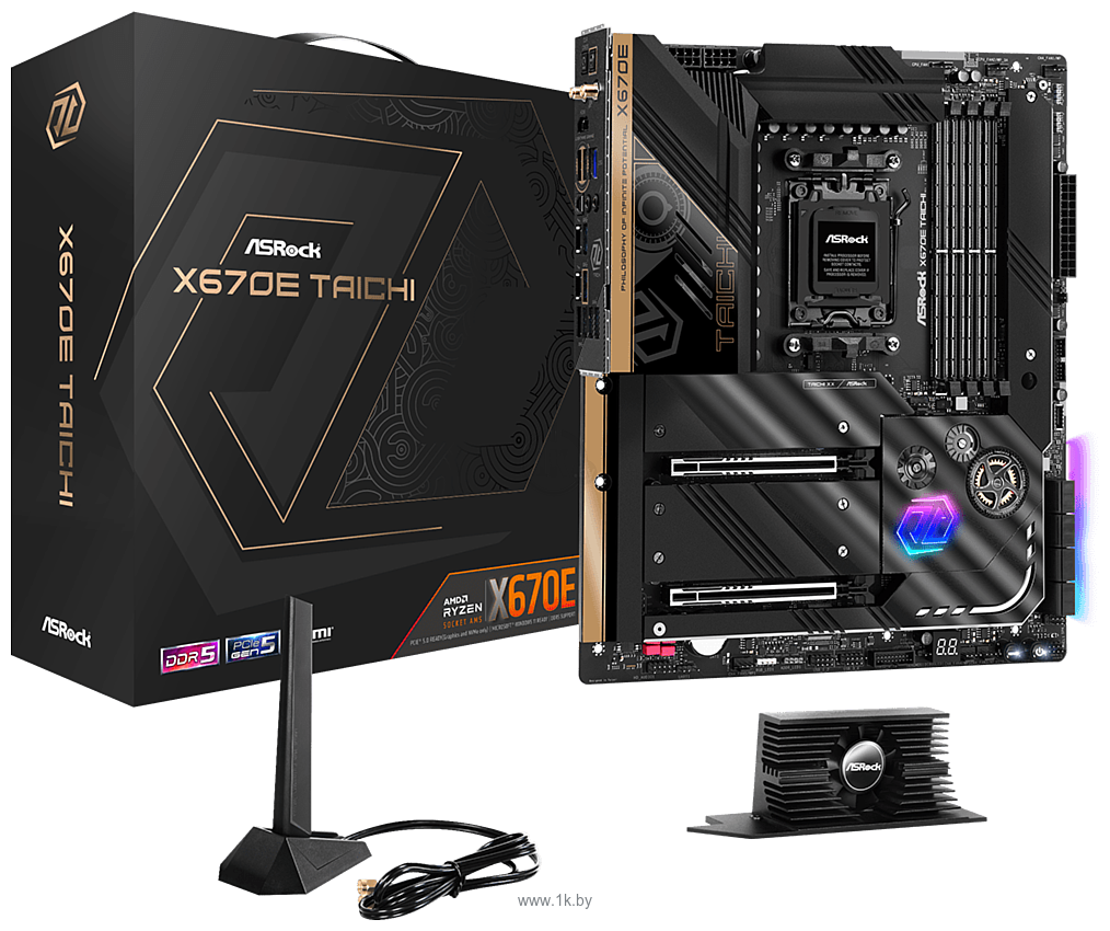 Фотографии ASRock X670E Taichi