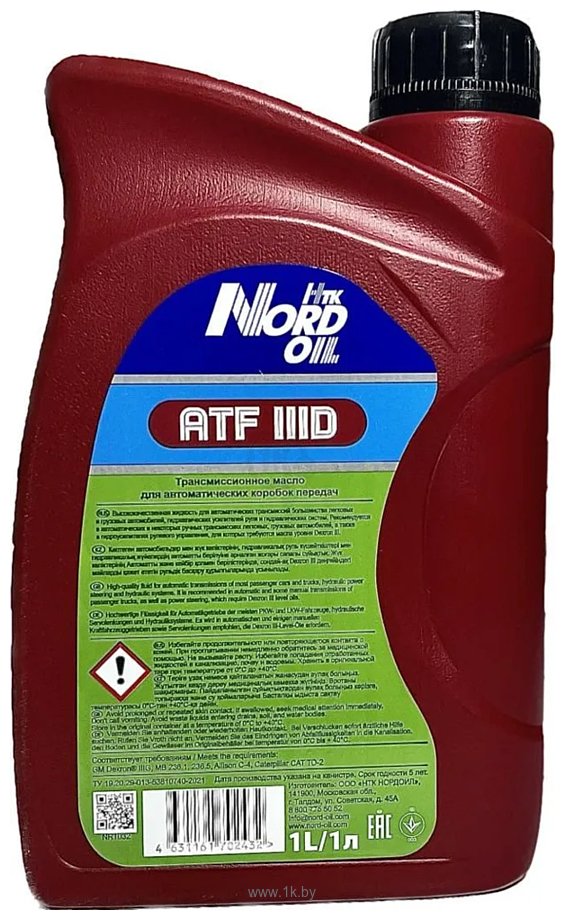 Фотографии Nord Oil АТF III 1л