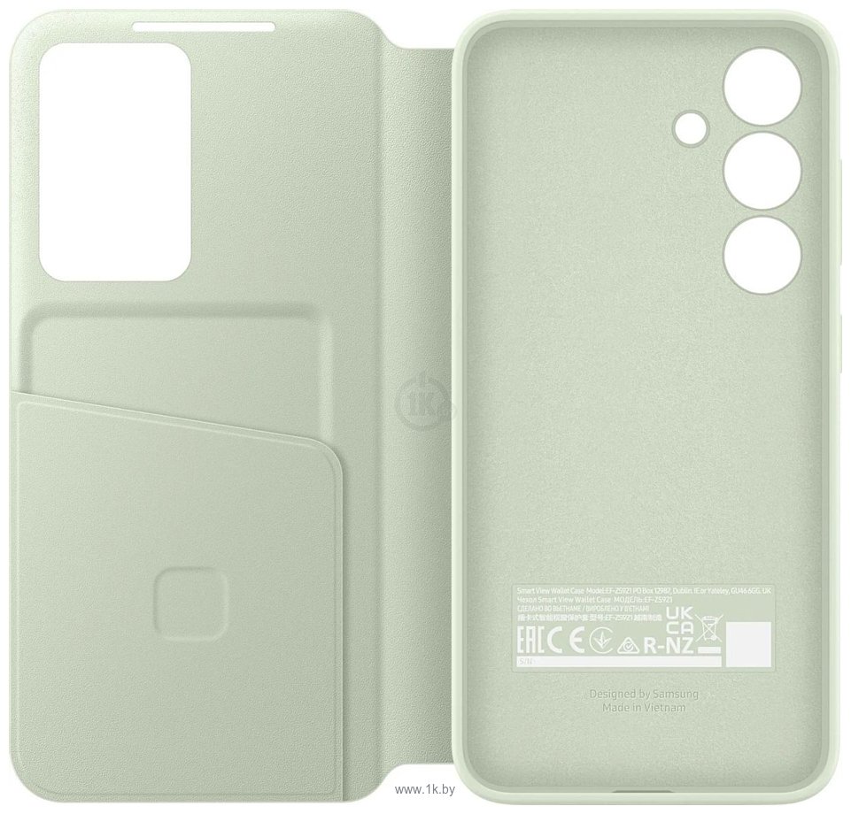 Фотографии Samsung View Wallet Case S24 (светло-зеленый)