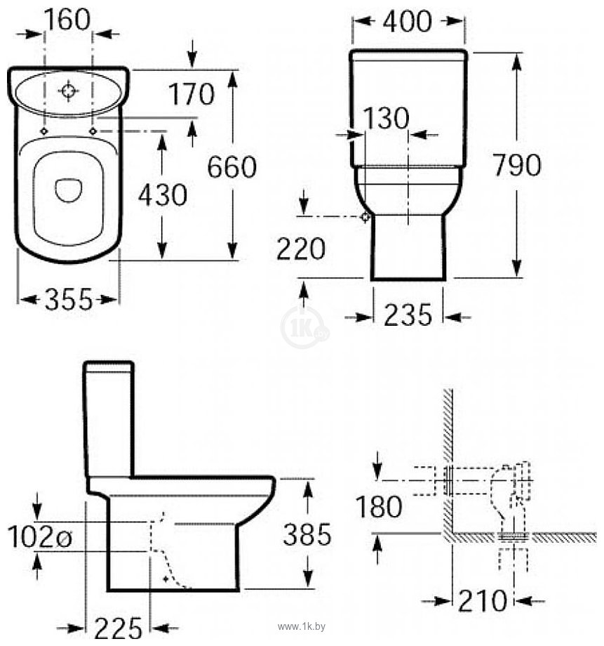 Фотографии Roca Dama Senso 7342517000 Фотографии Roca Dama Senso 7342517000