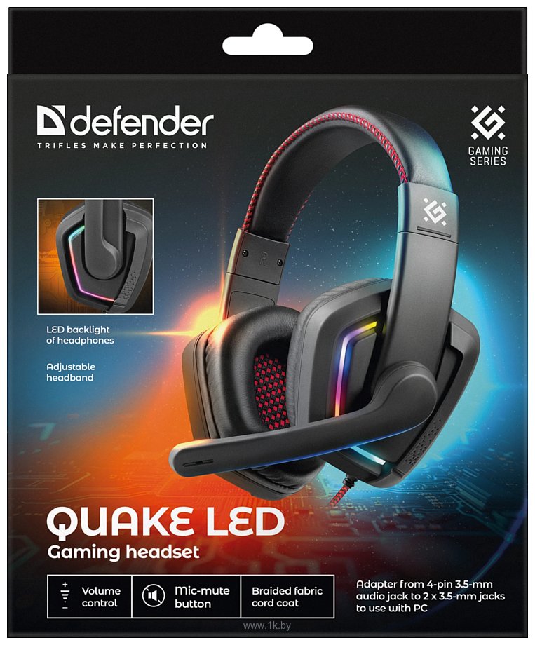 Фотографии Defender Quake LED