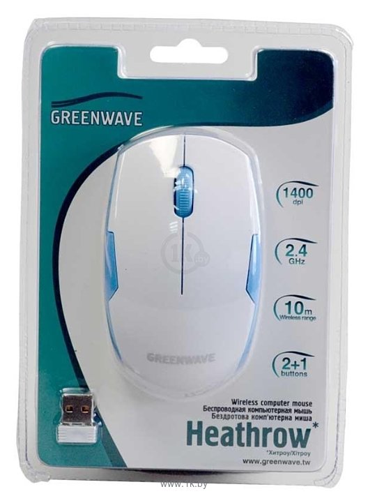 Фотографии Greenwave Heathrow White-Blue USB