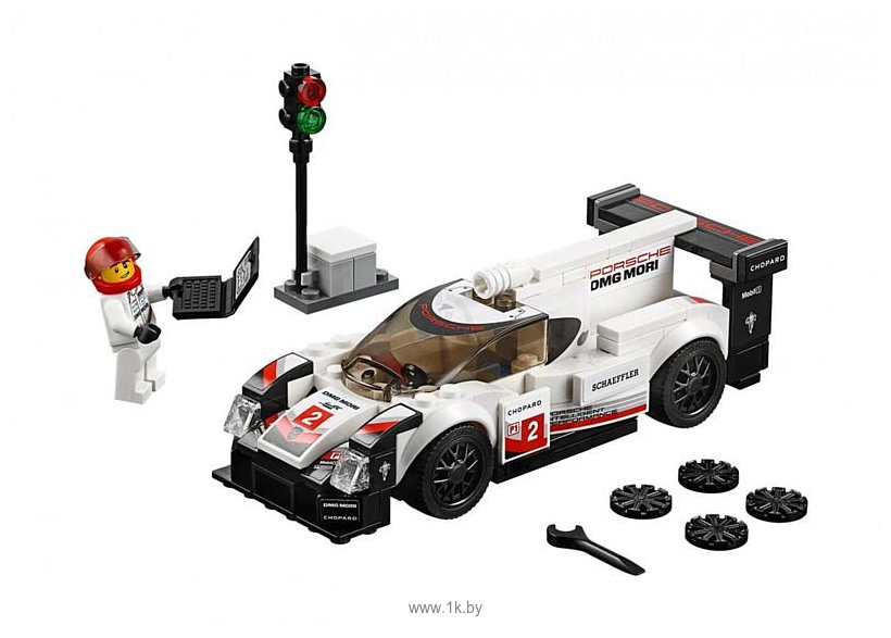 Фотографии Lepin Speed Champions 28017 Porsche 919 Hybrid аналог Lego 75887