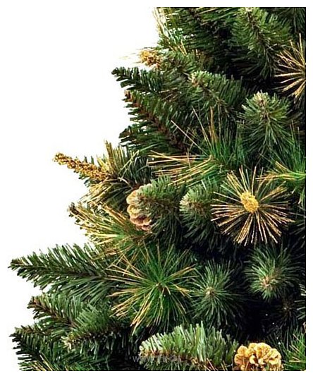 Фотографии Christmas Tree Lux с имитацией позолоты 1.5 м