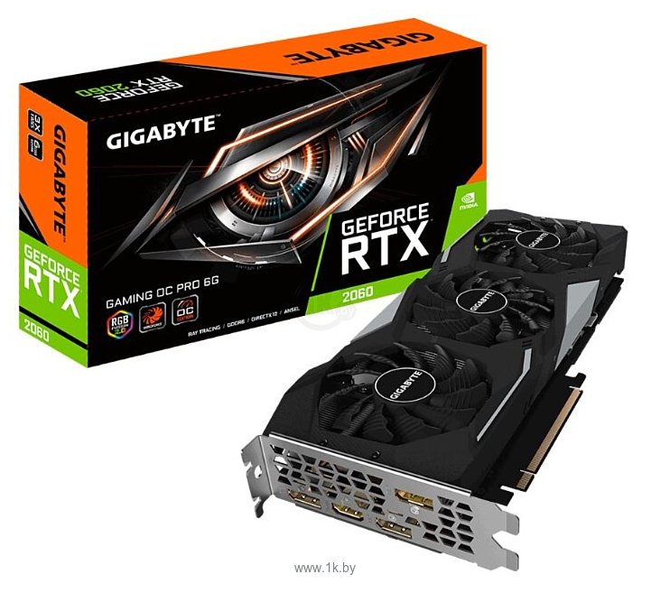 Фотографии GIGABYTE GeForce RTX 2060 GAMING PRO OC (GV-N2060GAMINGOC PRO-6GD)