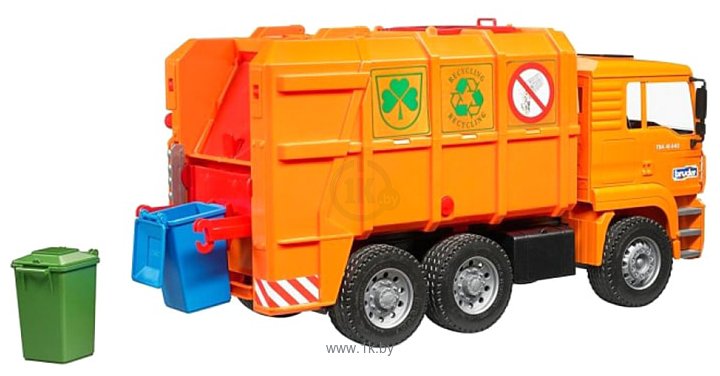 Фотографии Bruder MAN TGA Garbage truck 02760