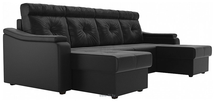 Фотографии Лига диванов Джастин 105158 (черный)