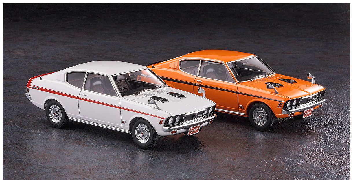 Фотографии Hasegawa Mitsubishi Colt Galant GTO-MR (1971) 1/24 21128