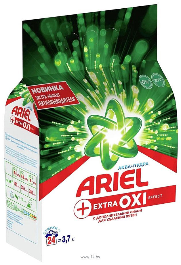 Фотографии Ariel Extra OXI Effect 3.7 кг
