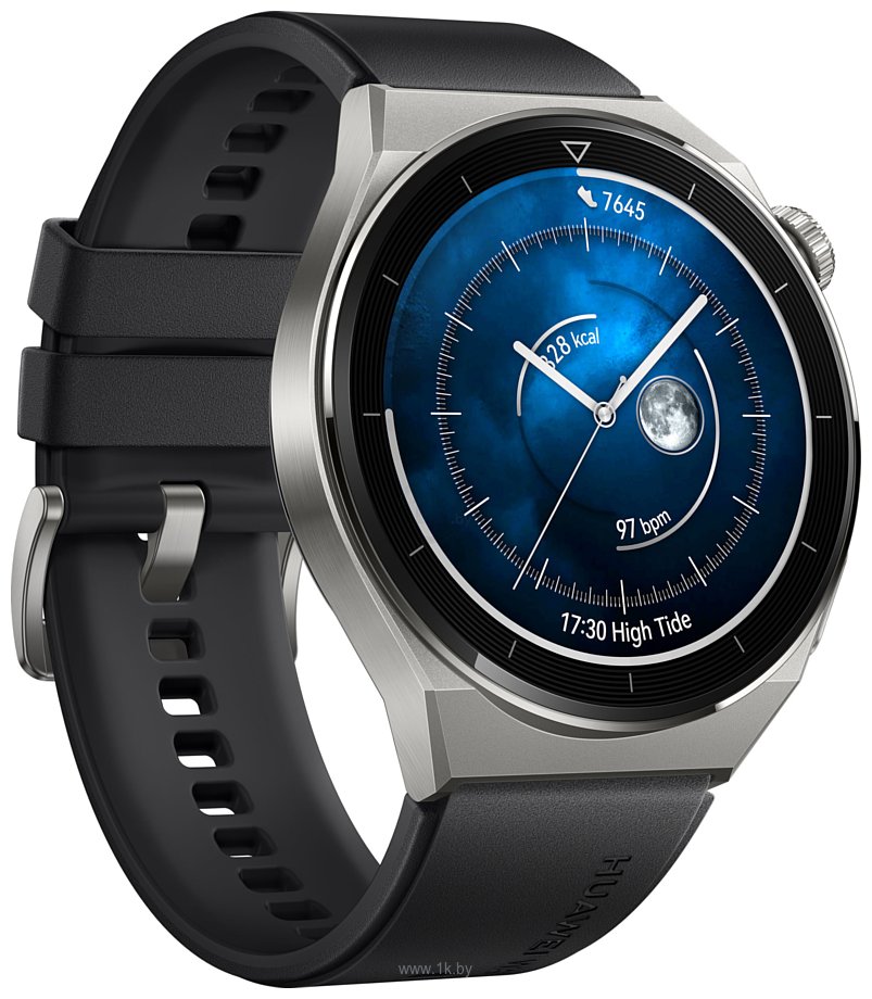 Фотографии HUAWEI Watch GT 3 Pro Titanium 46mm (фторэластомер)