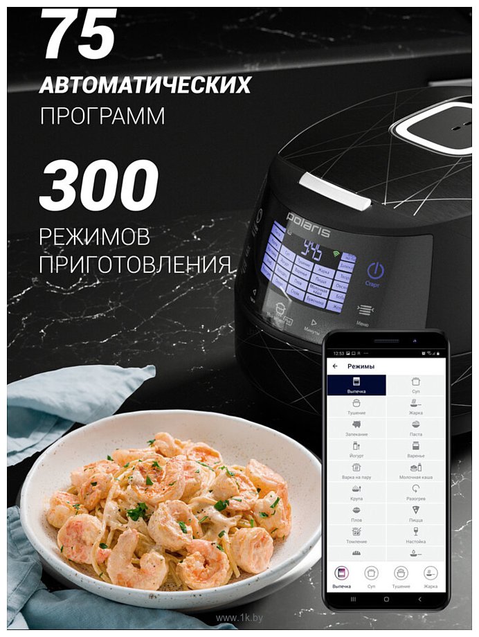 Фотографии Polaris PMC 5017 Wi-Fi IQ Home (серебристый)