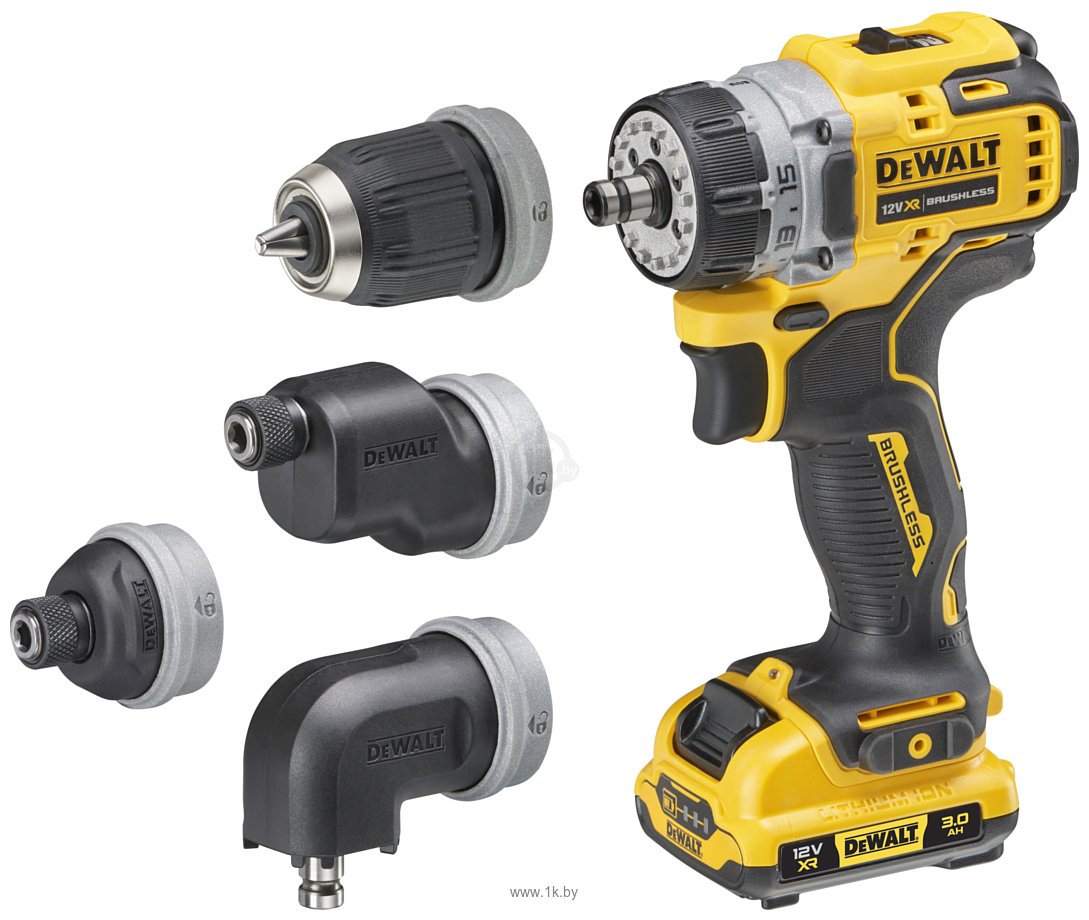 Фотографии DeWalt DCD703L2T (с 2-мя АКБ, кейс, набор патронов)