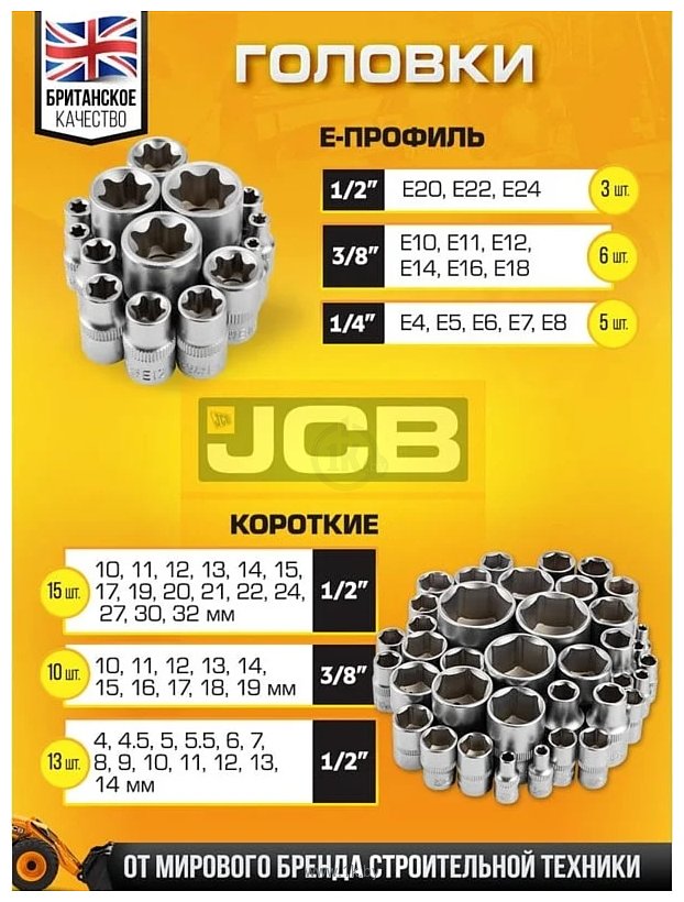 Фотографии JCB JCB-38841 216 предметов