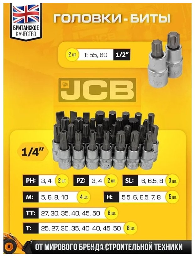 Фотографии JCB JCB-38841 216 предметов