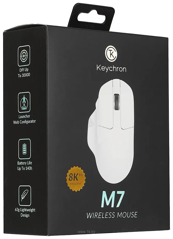Фотографии Keychron M7 Wireless 8K white